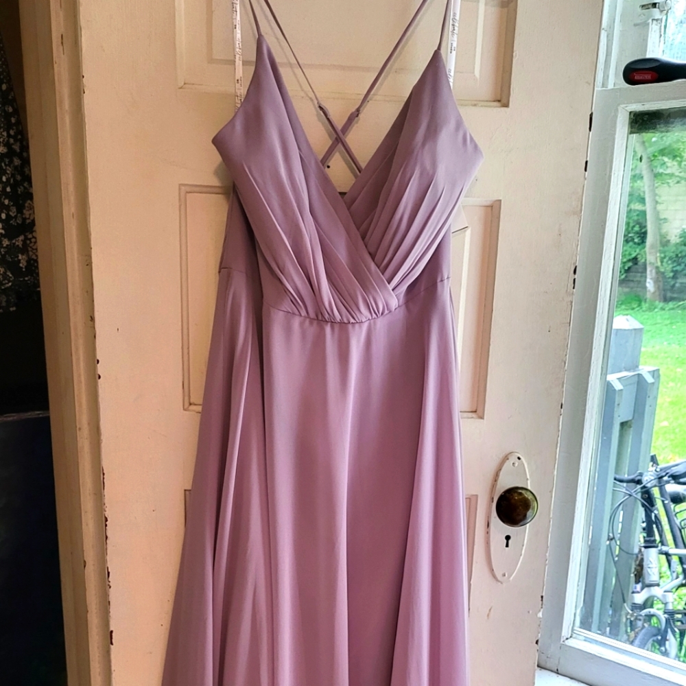 Davids Bridal, size 8, Lavender Haze